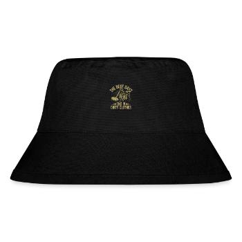 Finding traces of the past - Stanley/Stella Recycled Bucket Hat - black - Front