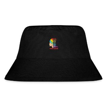 Zodiac sign Virgo - Stanley/Stella Recycled Bucket Hat - black - Front