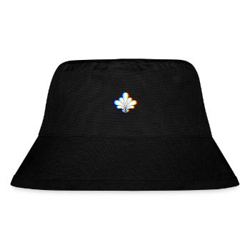 EDM - Flower - Glitch Rave Style - Stanley/Stella Recycled Bucket Hat - black - Front