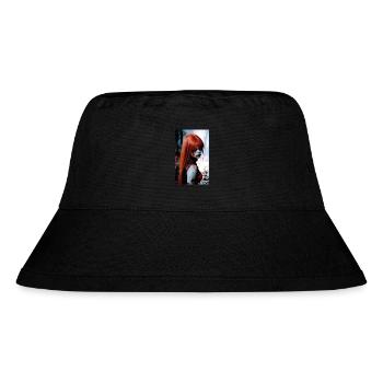 ARTWORK Redhair Girl - Stanley/Stella Recycled Bucket Hat - black - Front