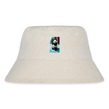Panda ́s is watching you - Stanley/Stella Recycled Bucket Hat - natural - Front
