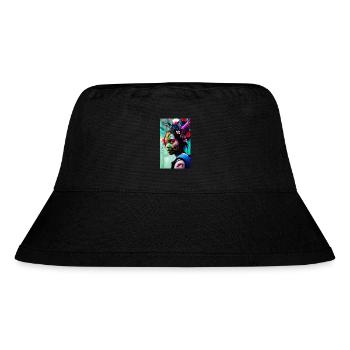 ARTWORK Zombie Gamergirl Whitney - Stanley/Stella Recycled Bucket Hat - black - Front