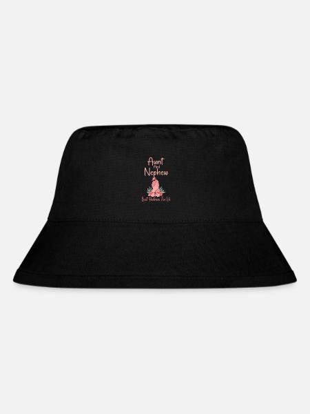 Tante & Neffe: Beste Partner fürs Leben - Stanley/Stella recycelter Bucket Hat - Schwarz