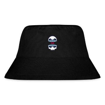 Slicely Head - Stanley/Stella recycelter Bucket Hat - Schwarz - Vorne