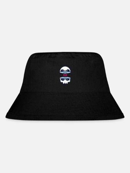 Slicely Head - Stanley/Stella recycelter Bucket Hat - Schwarz