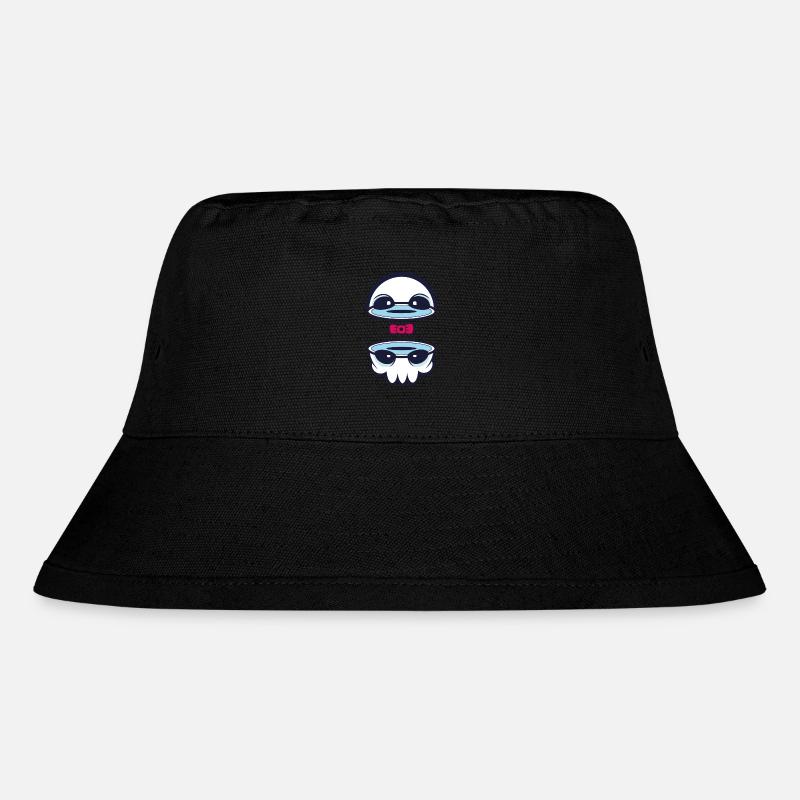 Slicely Head - Stanley/Stella recycelter Bucket Hat - Schwarz