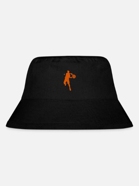 Padel Player Silouhette - Stanley/Stella Recycled Bucket Hat - black