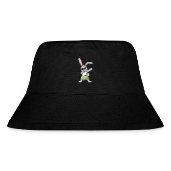 DAB TANZ HASE T-SHIRT - Stanley/Stella recycelter Bucket Hat - Schwarz - Vorne