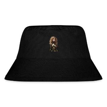 Anime - Stanley/Stella Recycled Bucket Hat - black - Front