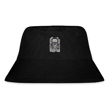 SkullGroove Beats Casque Morts-Vivants Métal - Bob recyclé Stanley/Stella - noir - Devant