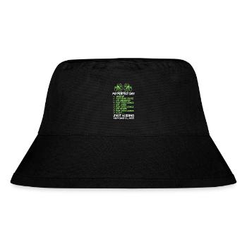 Gaming Videospiele Gamer - Stanley/Stella recycelter Bucket Hat - Schwarz - Vorne