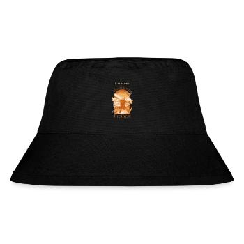 Here is my sphere of life: freedom - Stanley/Stella Recycled Bucket Hat - black - Front