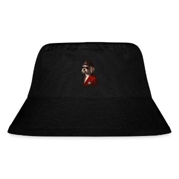 Havaneser - Stanley/Stella recycelter Bucket Hat - Schwarz - Vorne