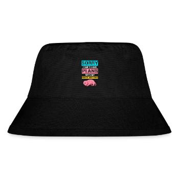 Sand puppy - Stanley/Stella Recycled Bucket Hat - black - Front