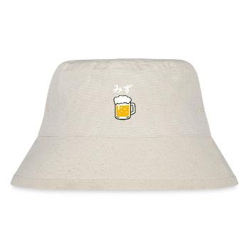 Japanese Neta Beer Drinking Funny Water Lover - Stanley/Stella Recycled Bucket Hat - natural - Front