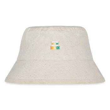 Jecken Fasching Karneval - Stanley/Stella recycelter Bucket Hat - Naturweiß - Vorne