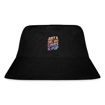 K-Pop Musik Koreanischer Pop - Stanley/Stella recycelter Bucket Hat - Schwarz - Vorne