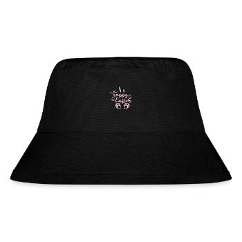 Happy Easter - Stanley/Stella recycelter Bucket Hat - Schwarz - Vorne
