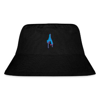 A graffiti drops Farbklex blood spray - Stanley/Stella Recycled Bucket Hat - black - Front