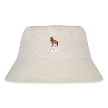 Stallion Horses Statement Icelandic Horses Horse Fan - Stanley/Stella Recycled Bucket Hat - natural - Front