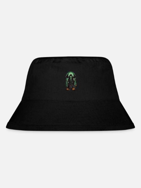 Sensenmann Cthulhu Halloween Monster Design - Stanley/Stella recycelter Bucket Hat - Schwarz
