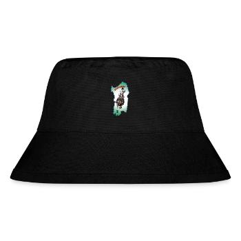 Sartiglia Sardinien - Stanley/Stella recycelter Bucket Hat - Schwarz - Vorne