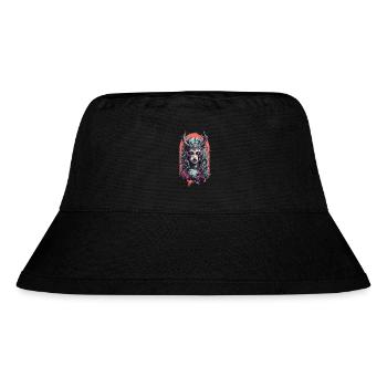 Gothic Demon Occult Magic Streetwear Design - Stanley/Stella Recycled Bucket Hat - black - Front