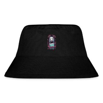 Anime Goth Chibi Vampire egirl Kawaii Design - Stanley/Stella Recycled Bucket Hat - black - Front