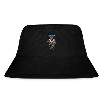NASHÖRNER, SANFTER RIESE - Stanley/Stella recycelter Bucket Hat - Schwarz - Vorne