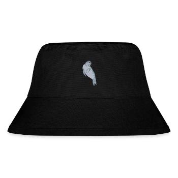Robbe Seehund - Stanley/Stella recycelter Bucket Hat - Schwarz - Vorne