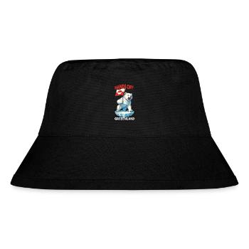 Hands Off Greenland - Stanley/Stella recycelter Bucket Hat - Schwarz - Vorne