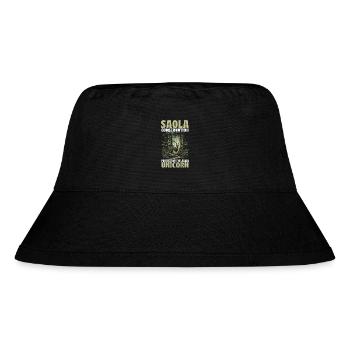 Gefährdete Arten, Tierliebhaber, Tierschutz - Stanley/Stella recycelter Bucket Hat - Schwarz - Vorne