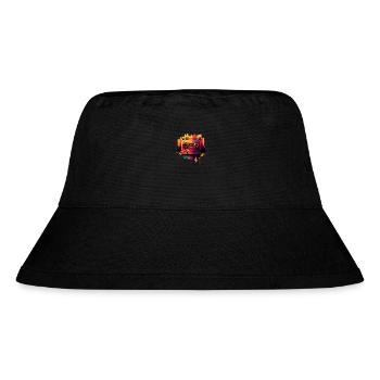 Retro Mixtape - Stanley/Stella recycelter Bucket Hat - Schwarz - Vorne