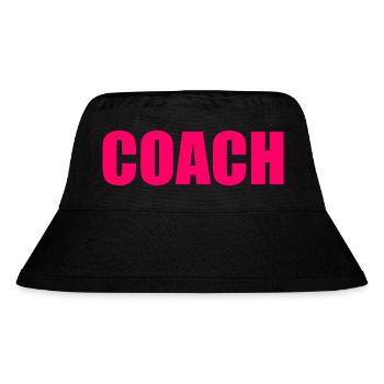 Coach - Stanley/Stella Recycled Bucket Hat - black - Front