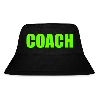 Coach - Stanley/Stella Recycled Bucket Hat - black - Front