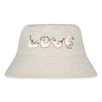 Les moutons AIMENT le yoga - Bob recyclé Stanley/Stella - blanc naturel - Devant