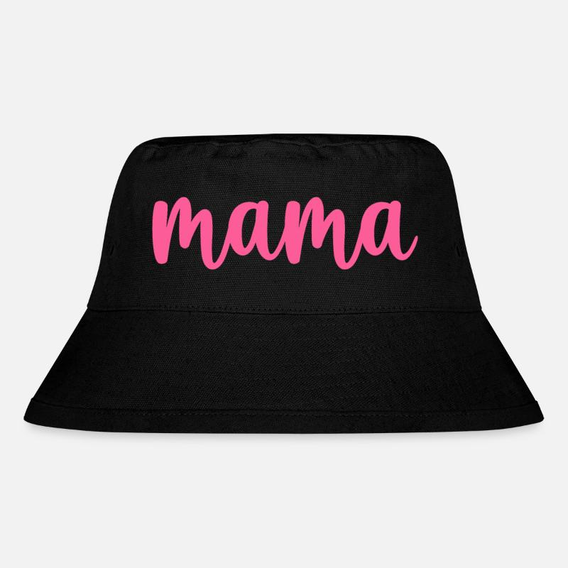 Mama beste Mama - Stanley/Stella recycelter Bucket Hat - Schwarz