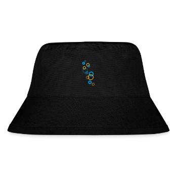 bubbles - Stanley/Stella Recycled Bucket Hat - black - Front