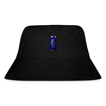 Astronaut in der Dose - Stanley/Stella recycelter Bucket Hat - Schwarz - Vorne