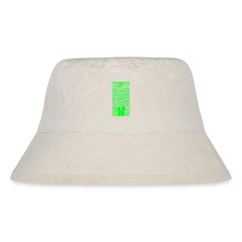 Schöne weibliche Farbe Mode bunte Frau Kunst - Stanley/Stella recycelter Bucket Hat - Naturweiß - Vorne