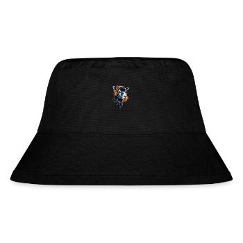 Sheep with Headphones - Stanley/Stella Recycled Bucket Hat - black - Front