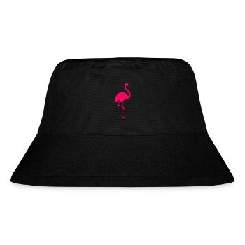 Pink Flamingo - Bob recyclé Stanley/Stella - noir - Devant