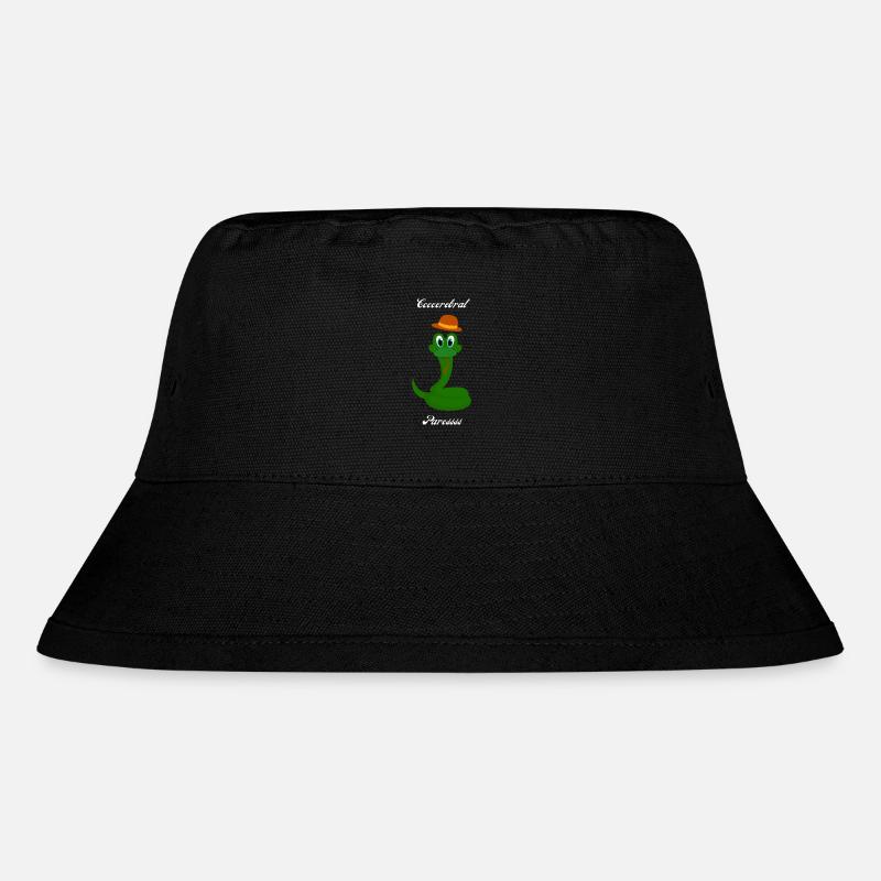 Ccccerebral Paressss - Stanley/Stella recycelter Bucket Hat - Schwarz