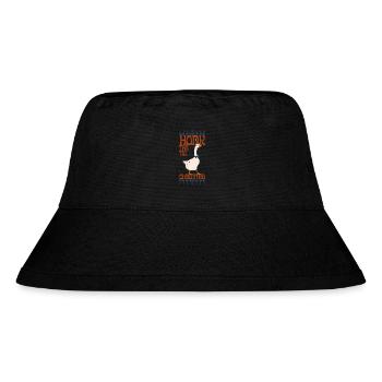 HONKTASTISCHE WEIHNACHTEN - Stanley/Stella recycelter Bucket Hat - Schwarz - Vorne