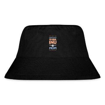 Certified Shiba Inu Mama - Stanley/Stella Recycled Bucket Hat - black - Front