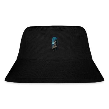 Divine Guardian: Egypt's God Horus - Stanley/Stella Recycled Bucket Hat - black - Front