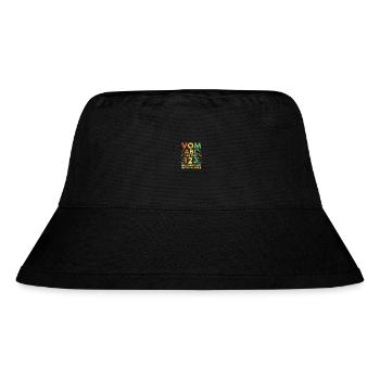 Erste Klasse Grundschule Schulbeginn Geschenk - Stanley/Stella recycelter Bucket Hat - Schwarz - Vorne