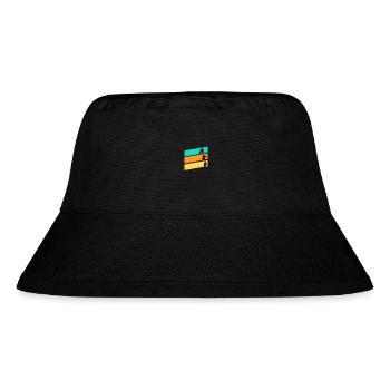 Eishockeyspieler Eishockey - Stanley/Stella recycelter Bucket Hat - Schwarz - Vorne