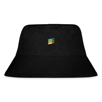 Riding Horses - Stanley/Stella Recycled Bucket Hat - black - Front
