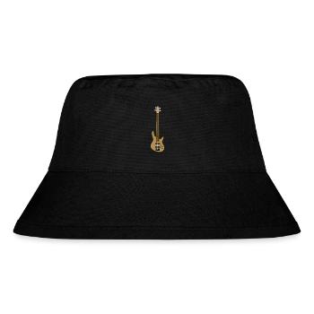Fretless Bassgitarre - Stanley/Stella recycelter Bucket Hat - Schwarz - Vorne